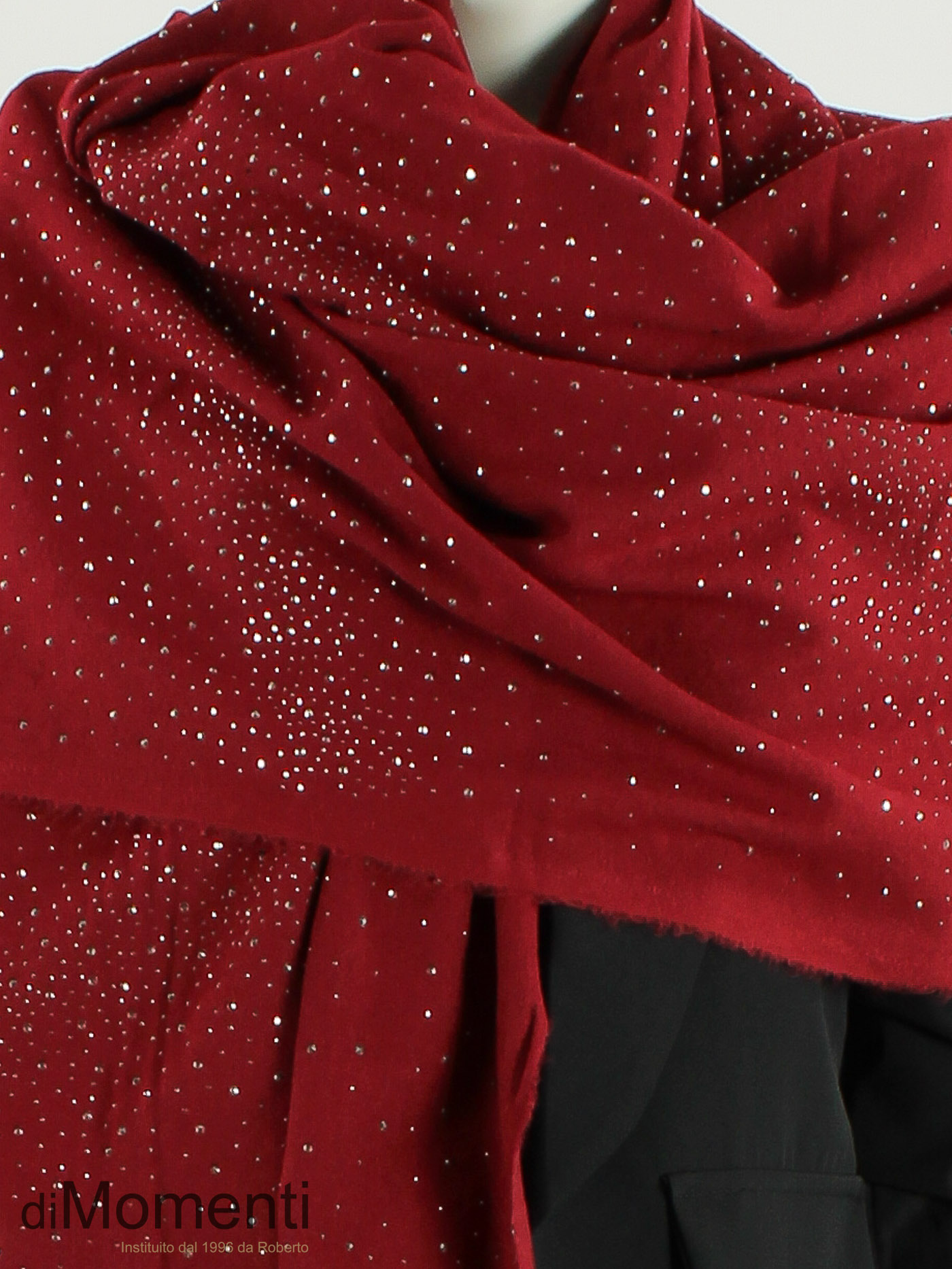 Sjaal Belle - Wijnrood