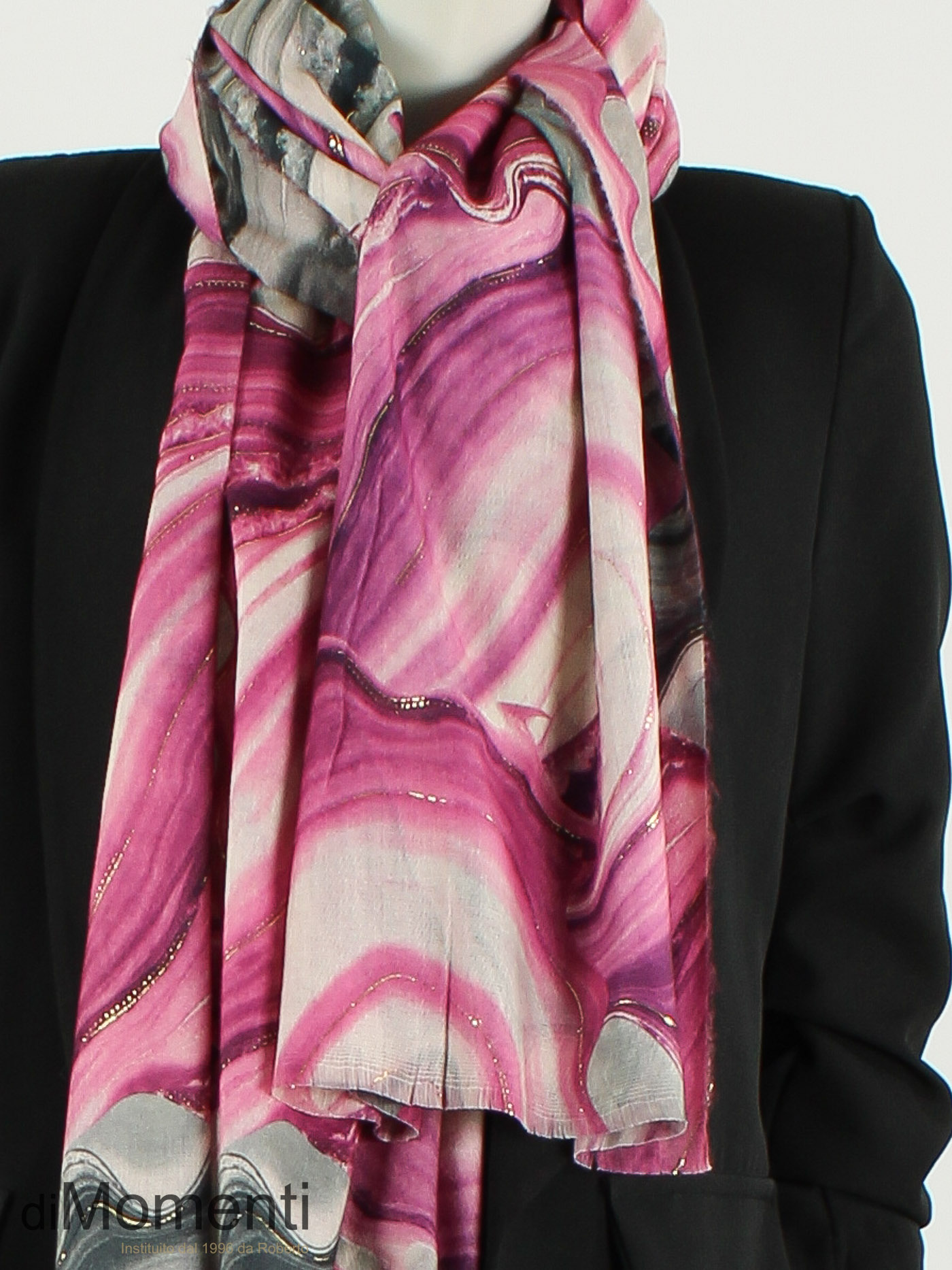 Sjaal Wave - Fuchsia