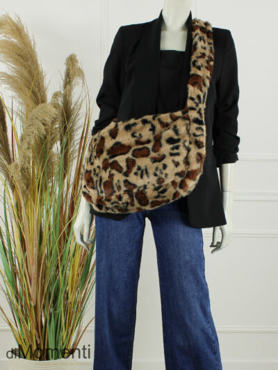 Faux Fur Tas Animal - Apricot / BN