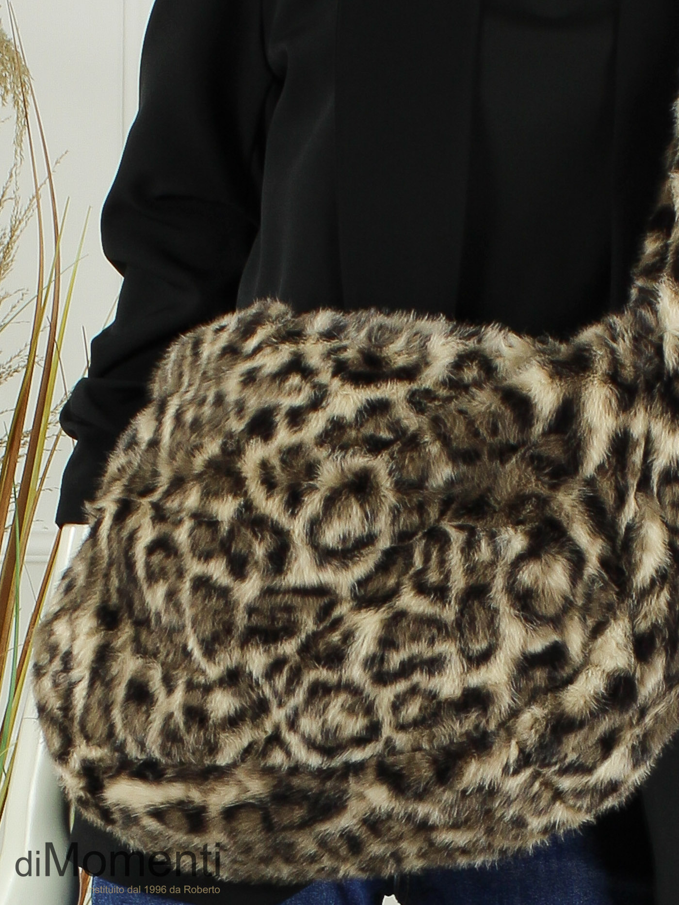 Faux Fur Tas Animal - Apricot