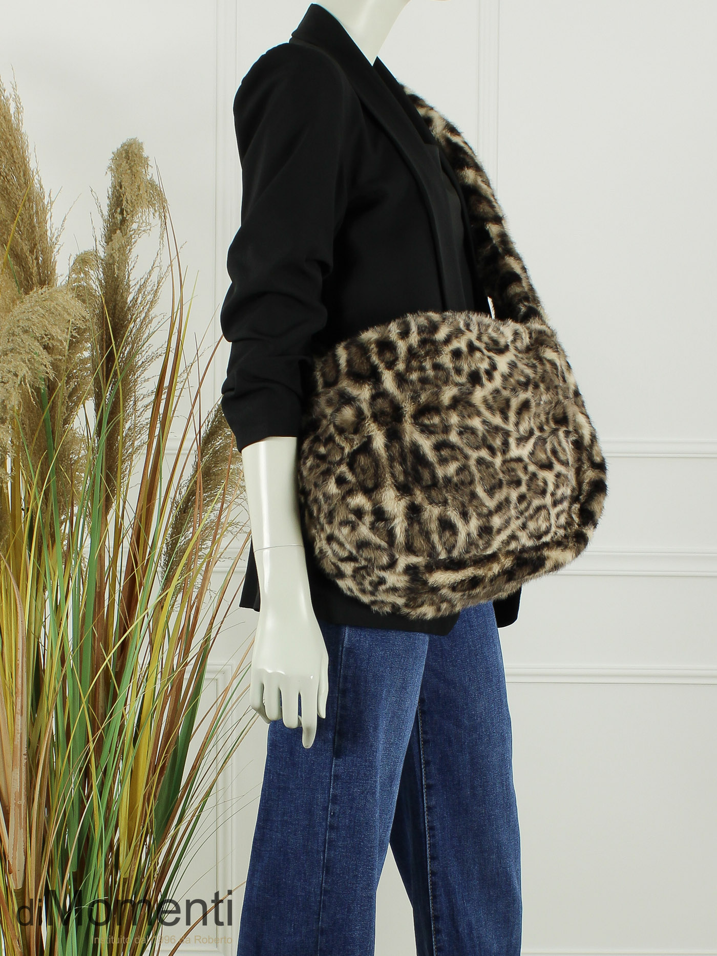 Faux Fur Tas Animal - Apricot