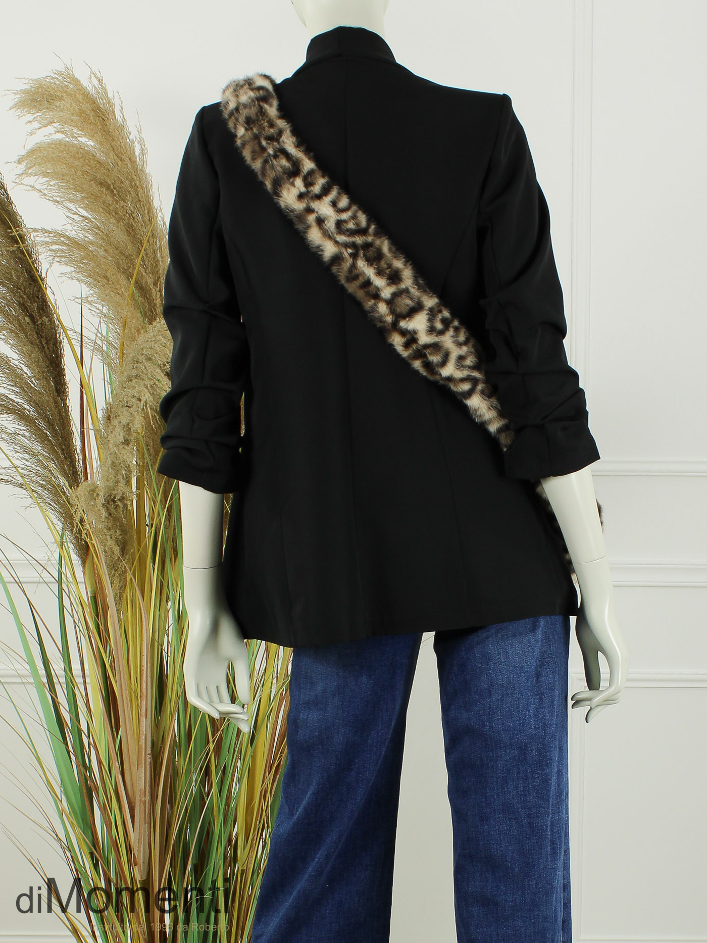 Faux Fur Tas Animal - Apricot