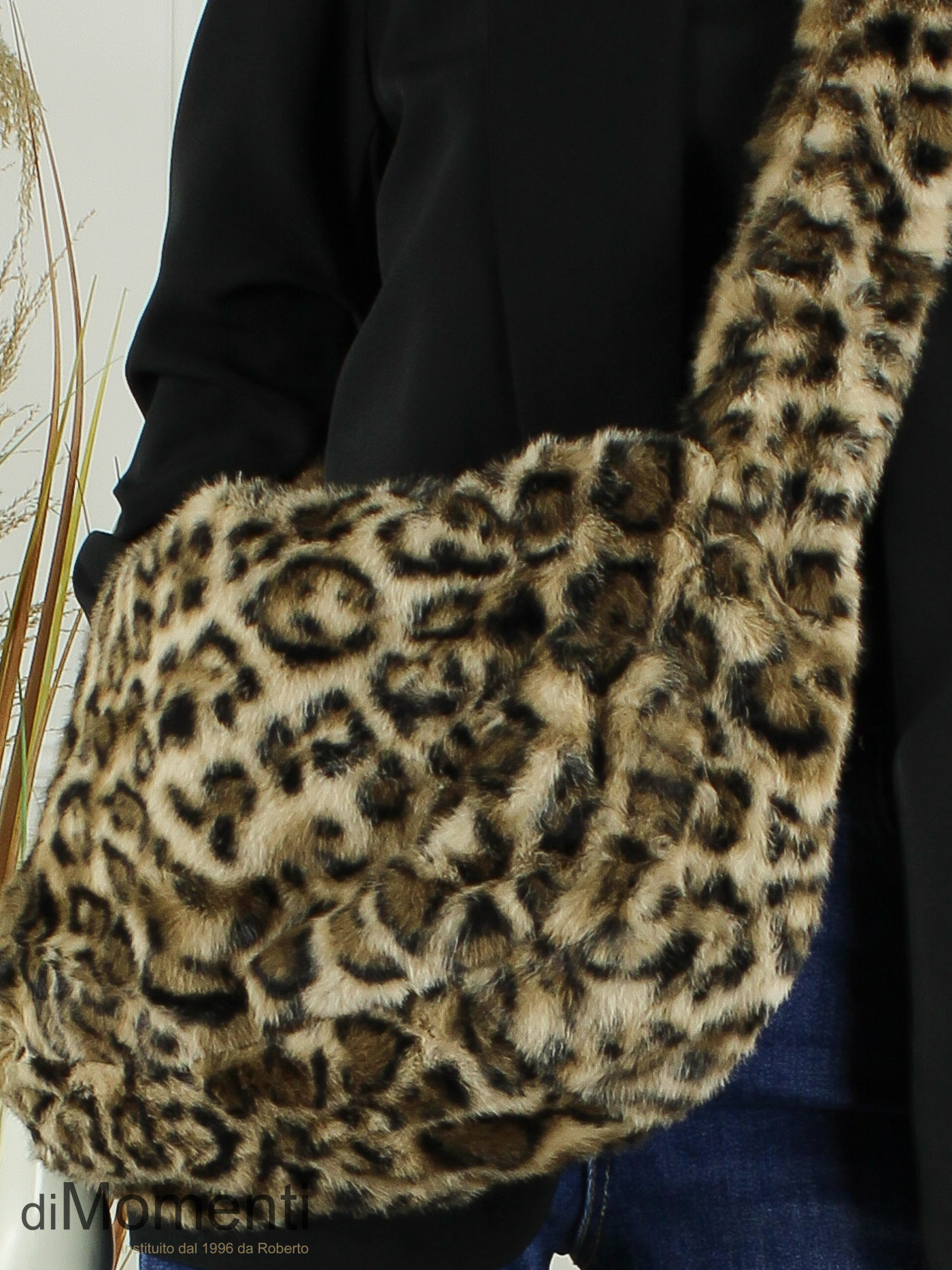 Faux Fur Tas Animal - Beige / AT