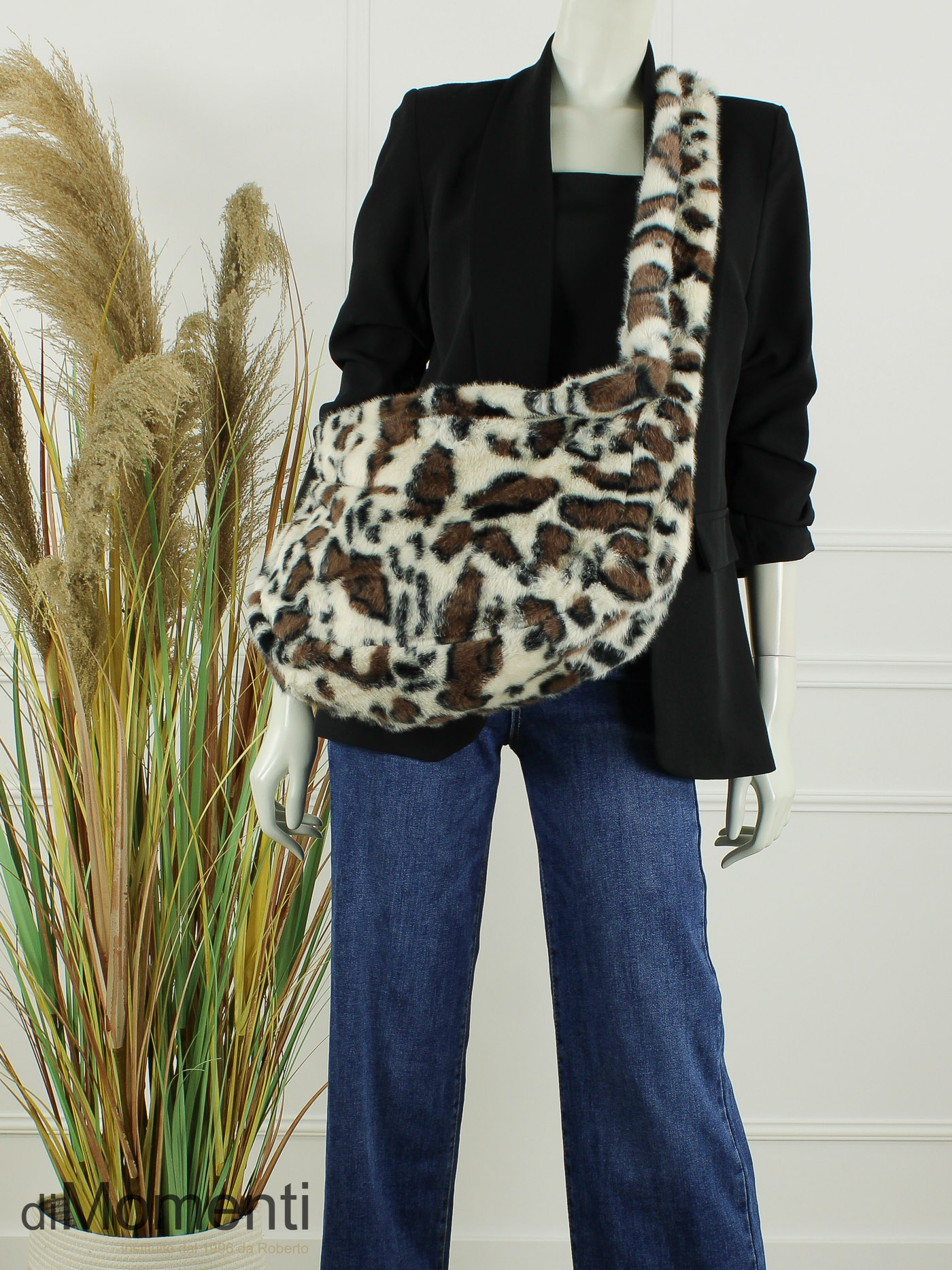 Faux Fur Tas Animal - Cow