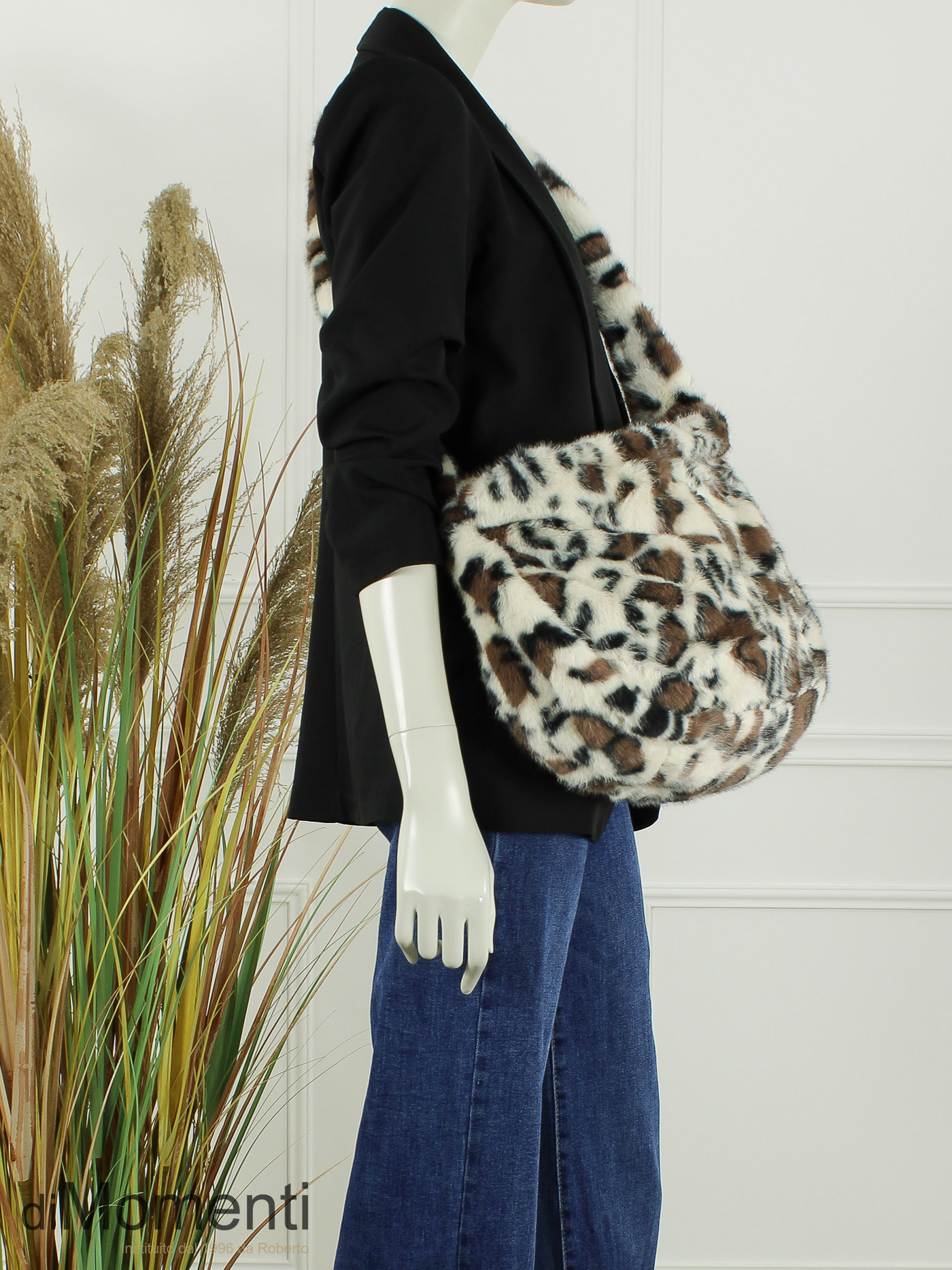 Faux Fur Tas Animal - Cow