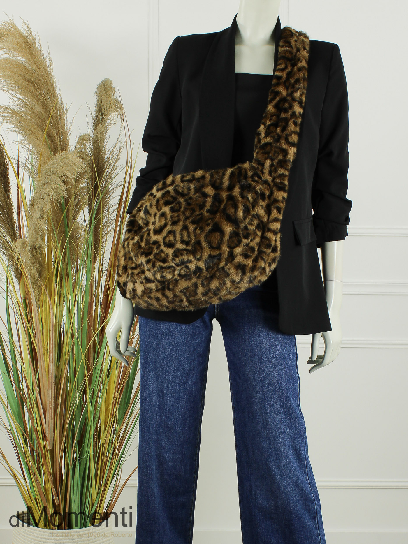 Faux Fur Tas Animal - Light Brown