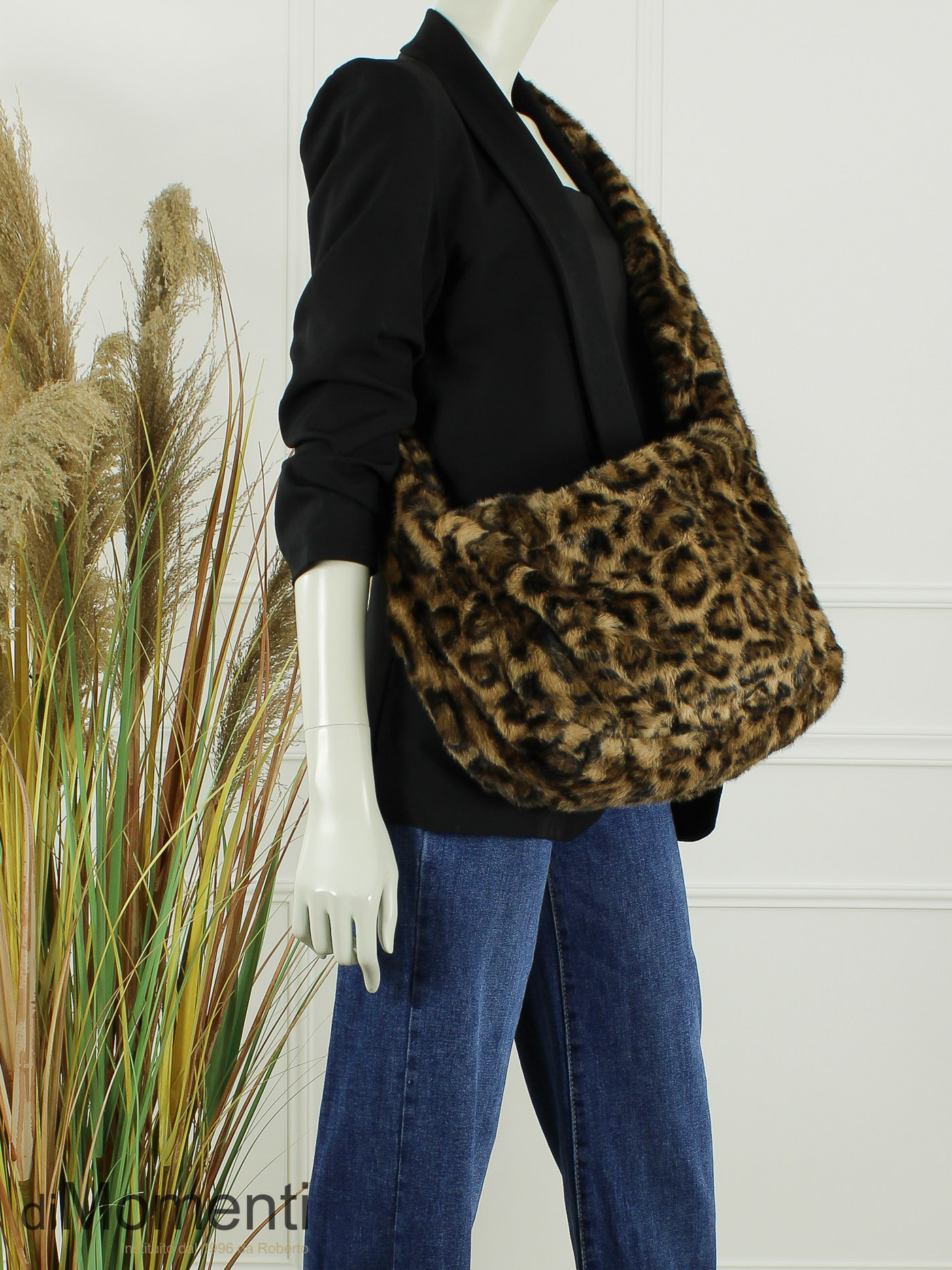 Faux Fur Tas Animal - Light Brown