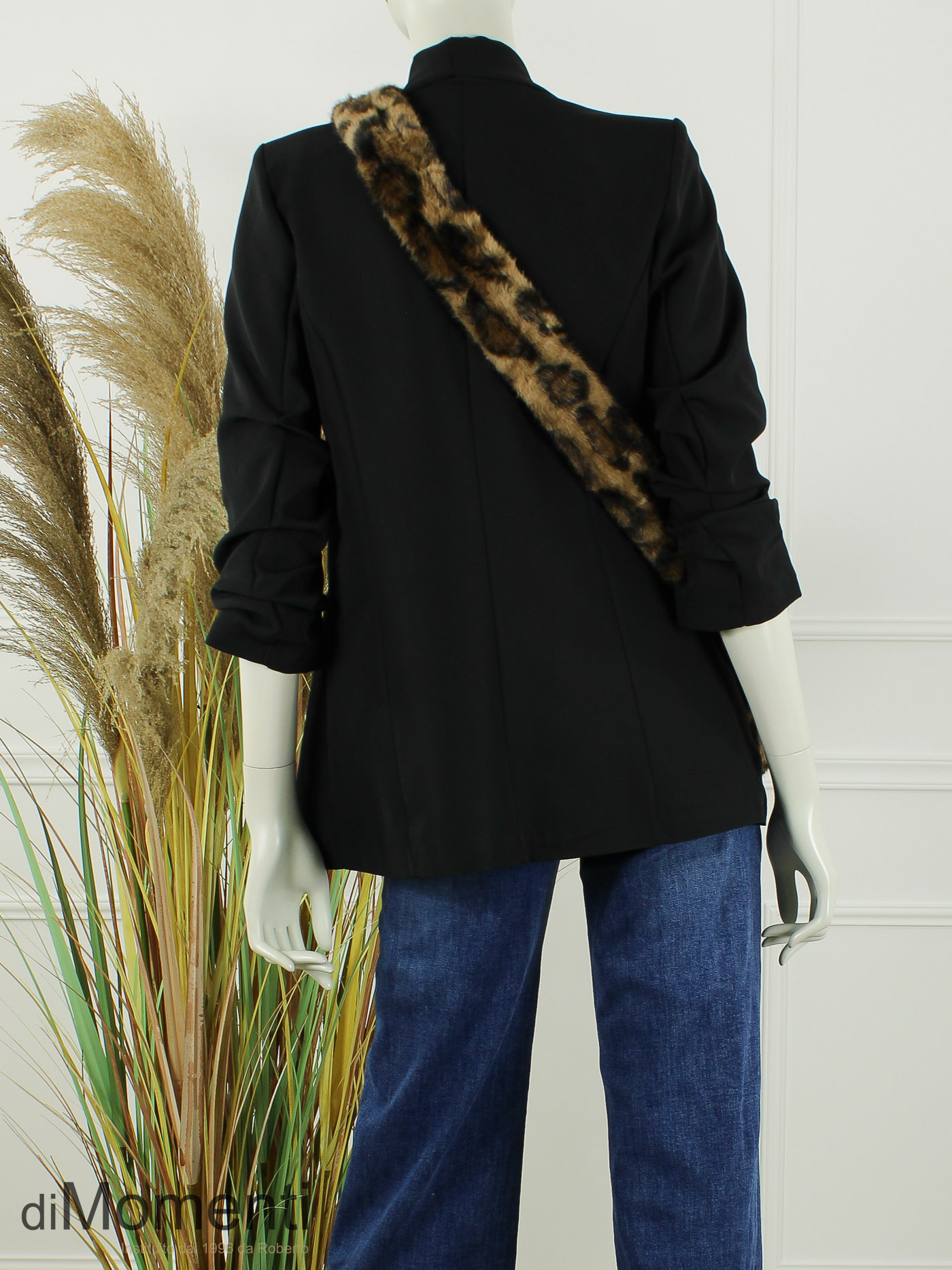 Faux Fur Tas Animal - Light Brown