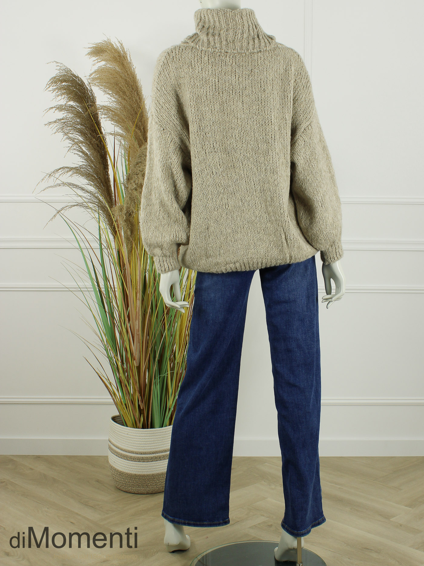 Trui Bobbi - Licht Taupe