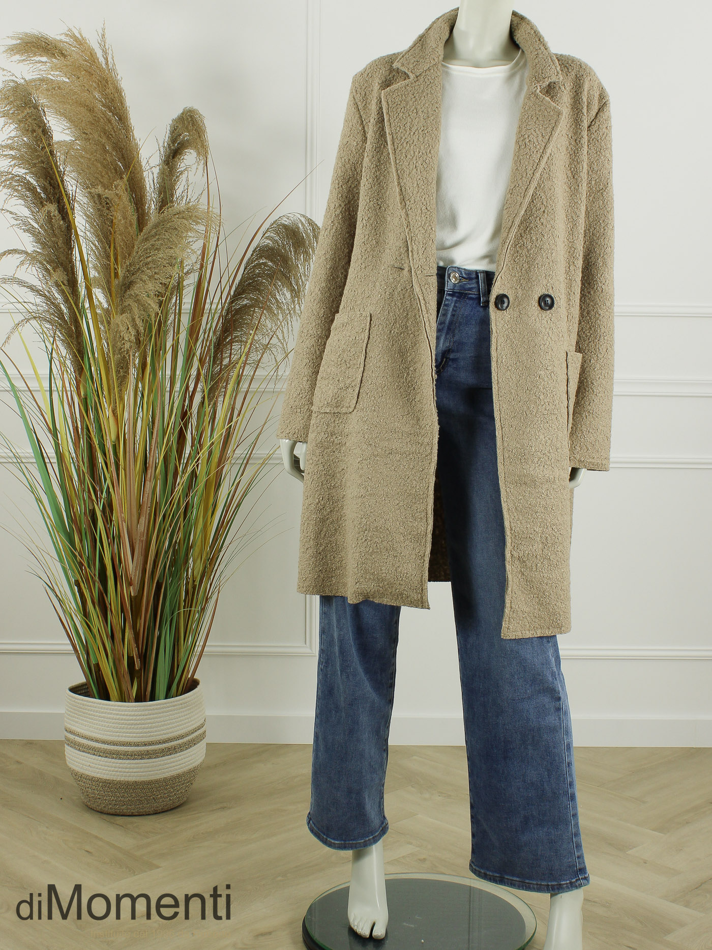 Jas / Blazer Ravenna Oversized - Licht Camel