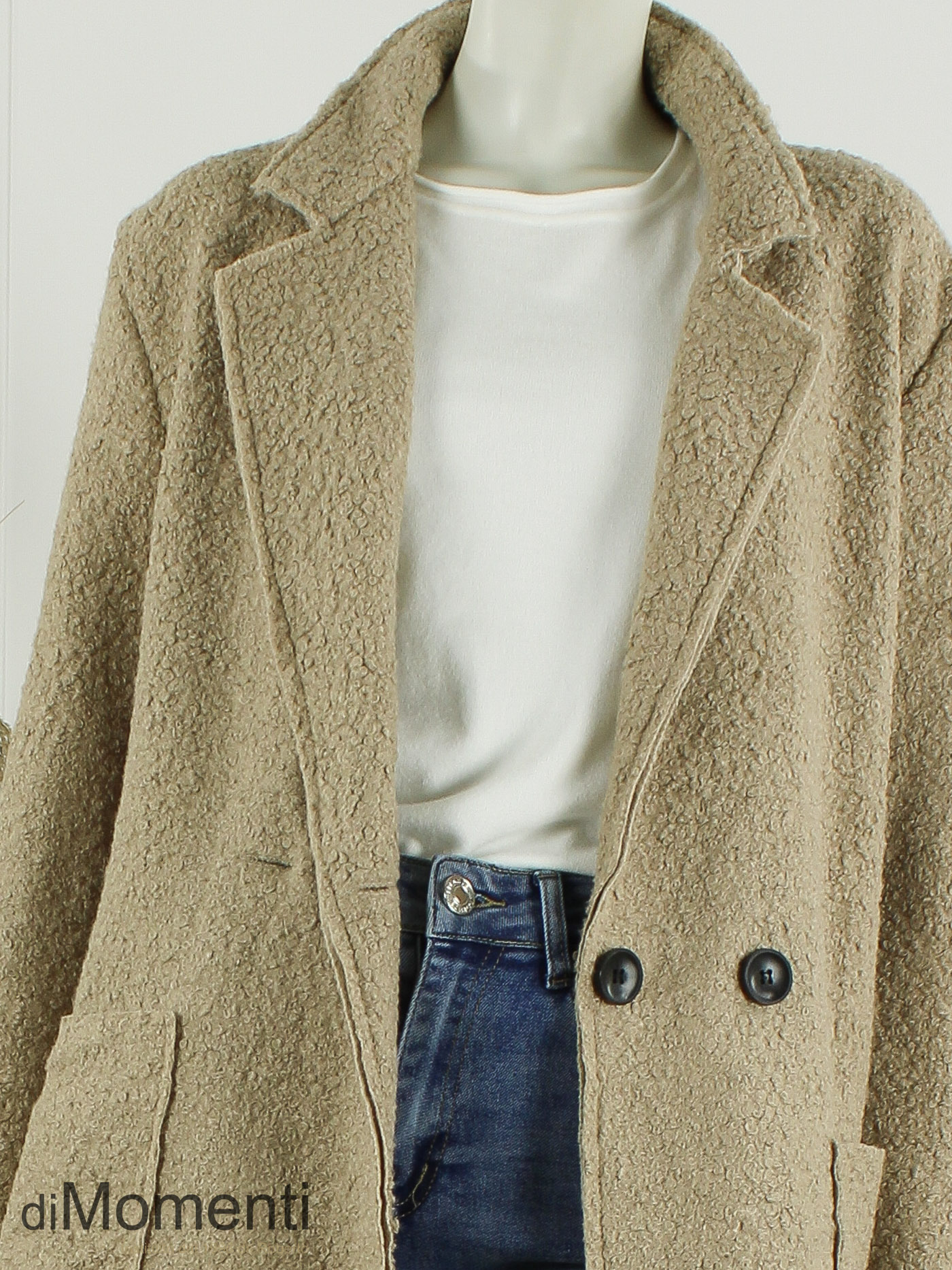 Jas / Blazer Ravenna Oversized - Licht Camel