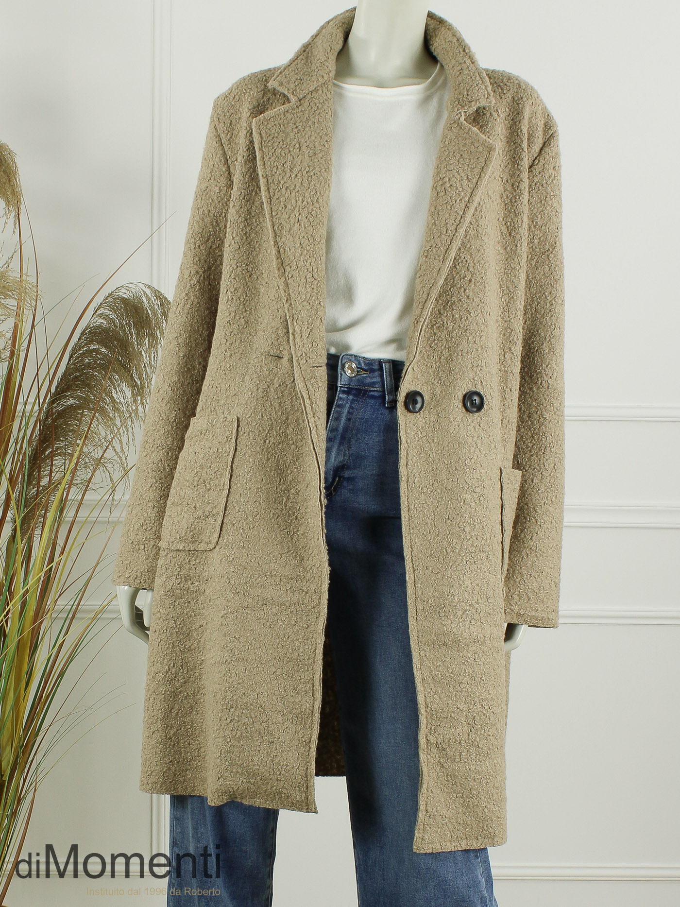 Jas / Blazer Ravenna Oversized - Licht Camel