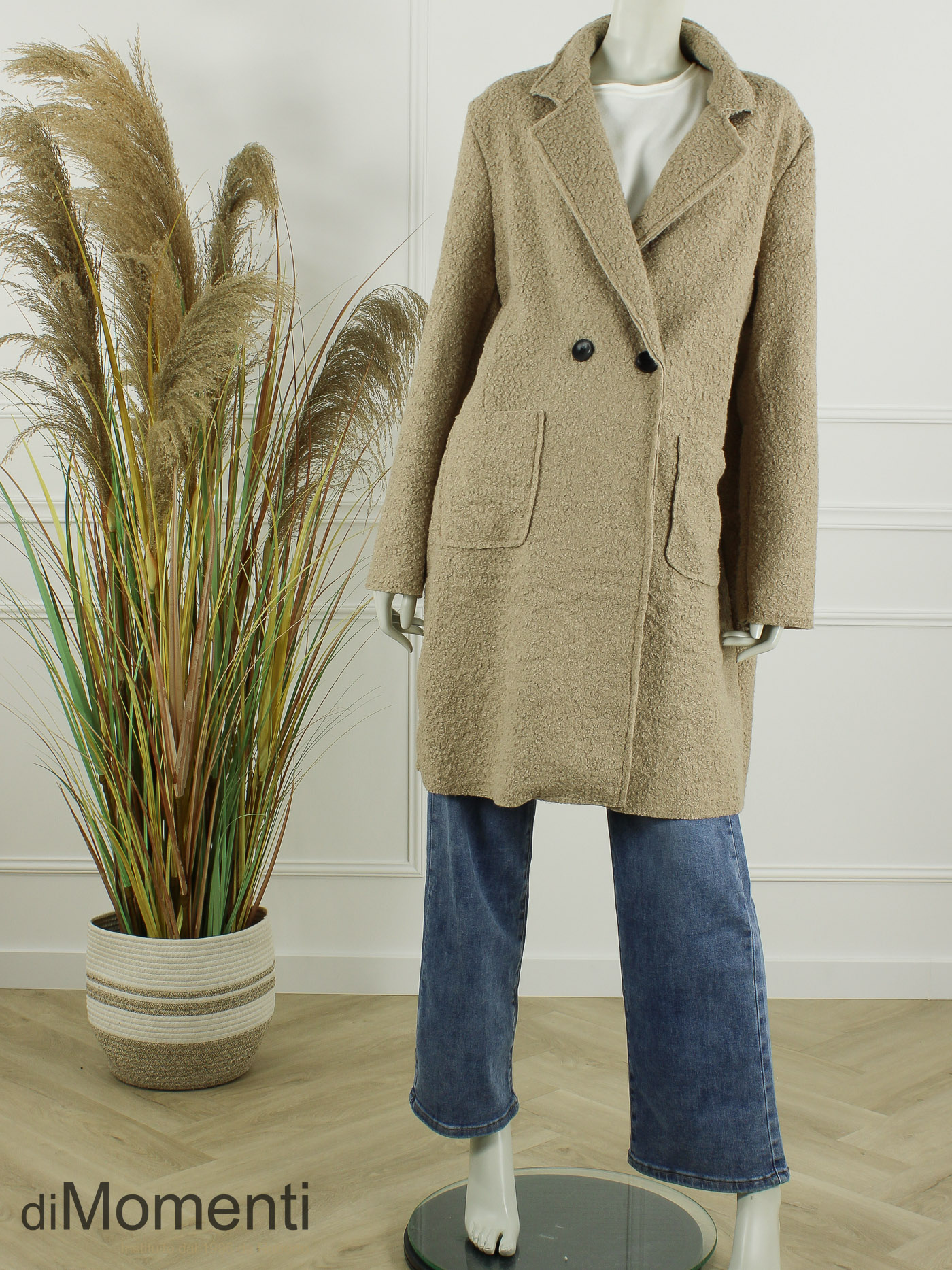 Jas / Blazer Ravenna Oversized - Licht Camel