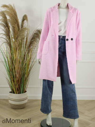 Jas / Blazer Ravenna Oversized - Licht Roze