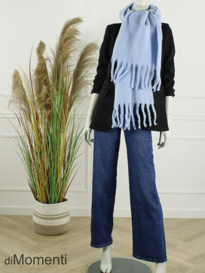 Sjaal Hazel - Licht Blauw