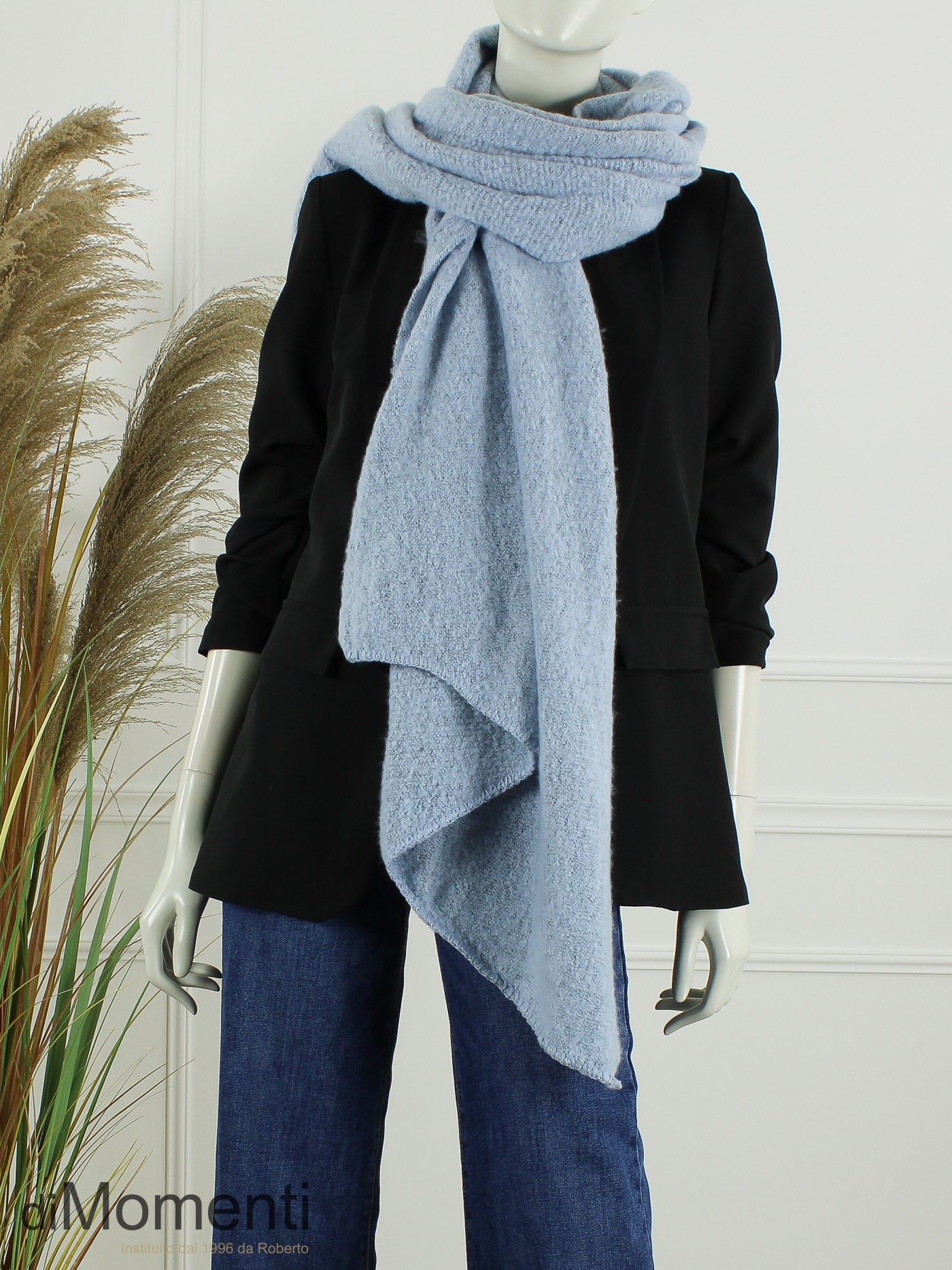 Sjaal Lana - Licht Blauw