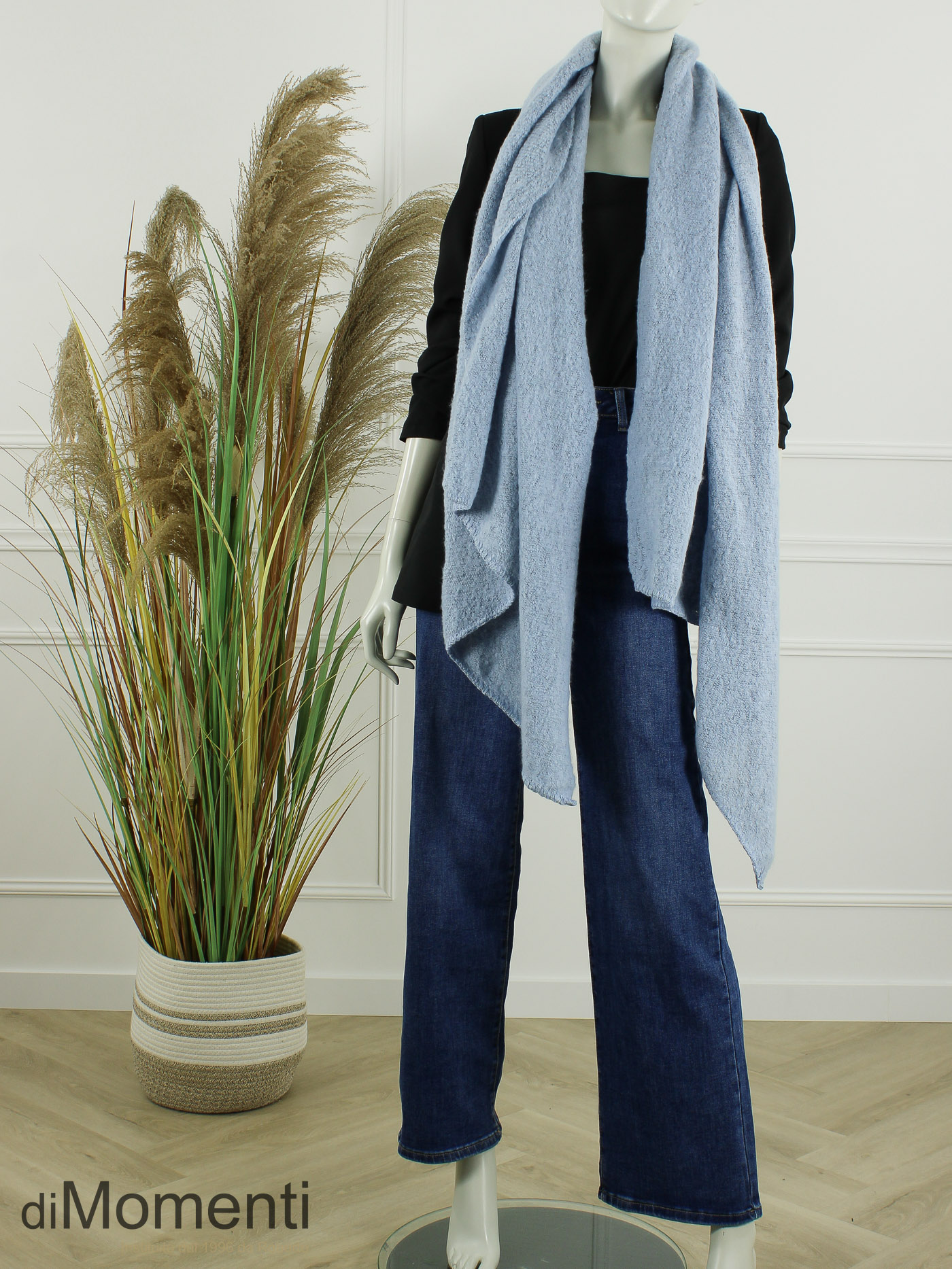 Sjaal Lana - Licht Blauw