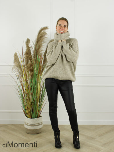 Trui Bobbi - Licht Taupe