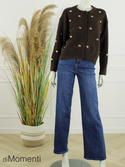 Vest Rosanne - Coffee