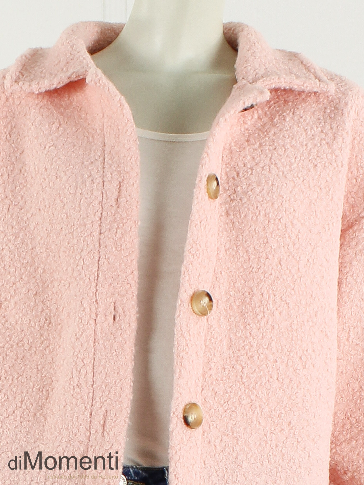 Jas / Blouse Mirella-Oversized - Licht Roze