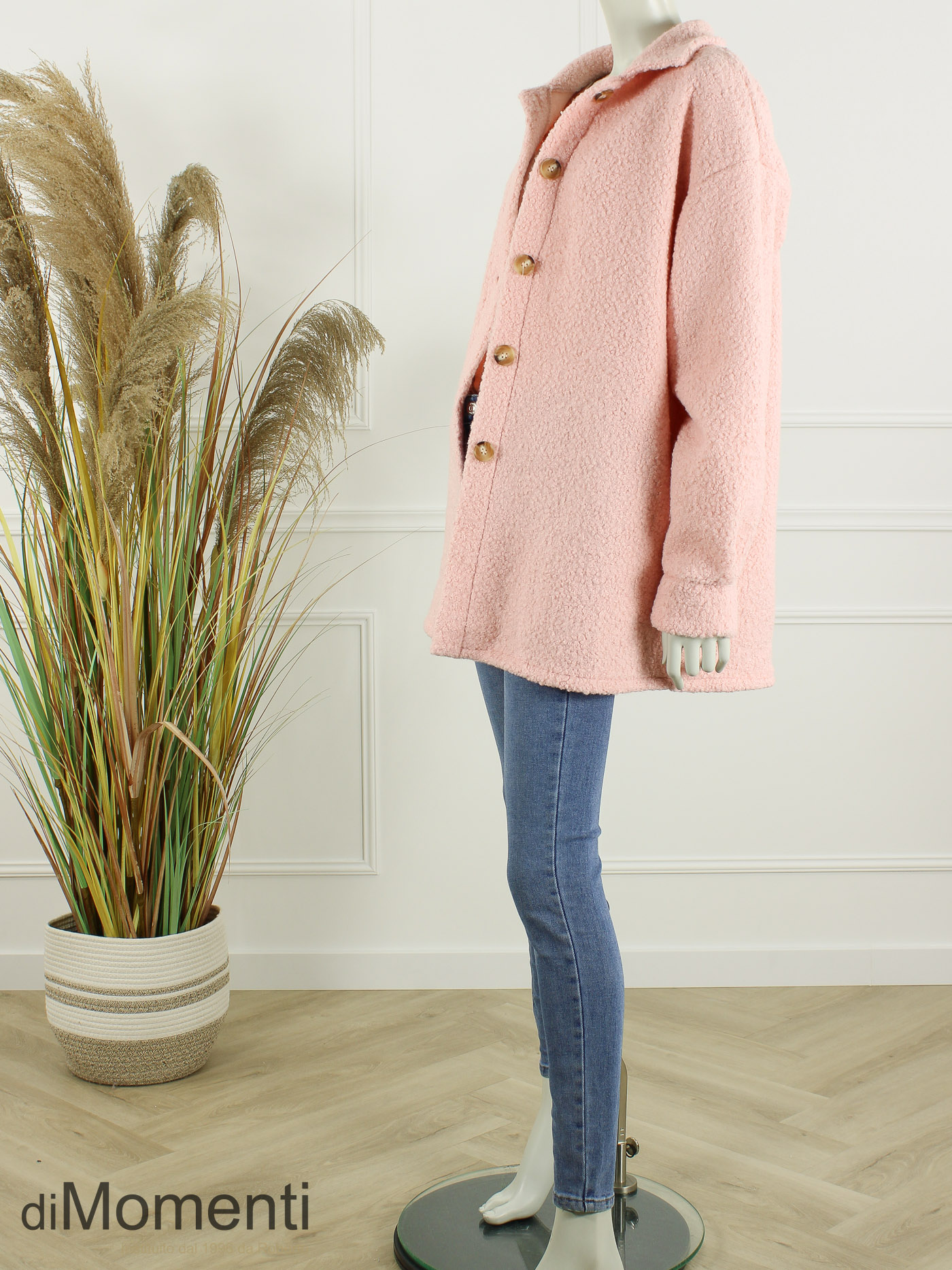 Jas / Blouse Mirella-Oversized - Licht Roze