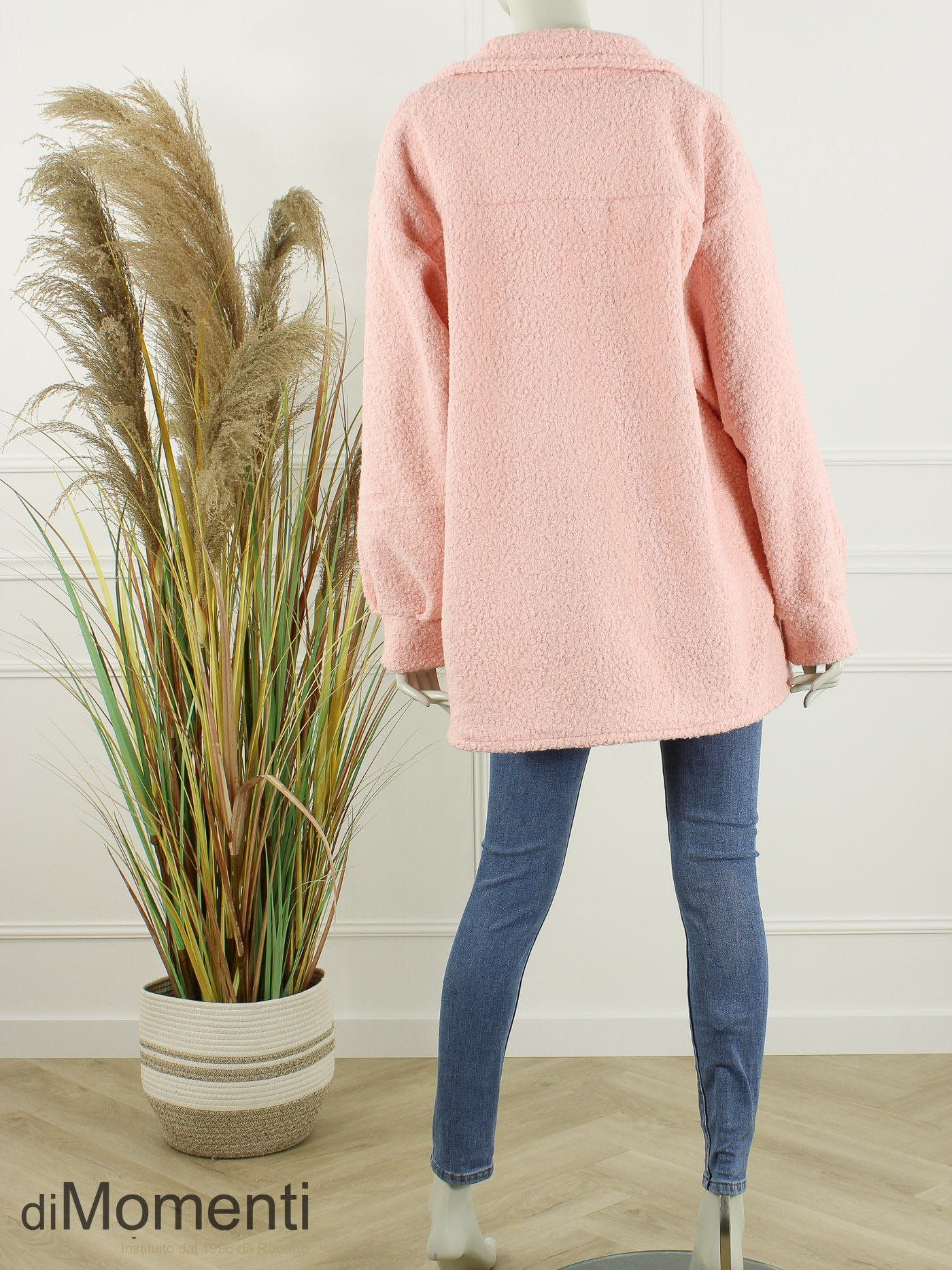 Jas / Blouse Mirella-Oversized - Licht Roze
