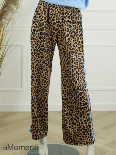 Comfy Broek Panter - Licht Blauw