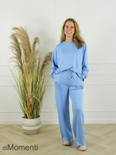 Comfy Lounge Set Mariska - Licht Blauw