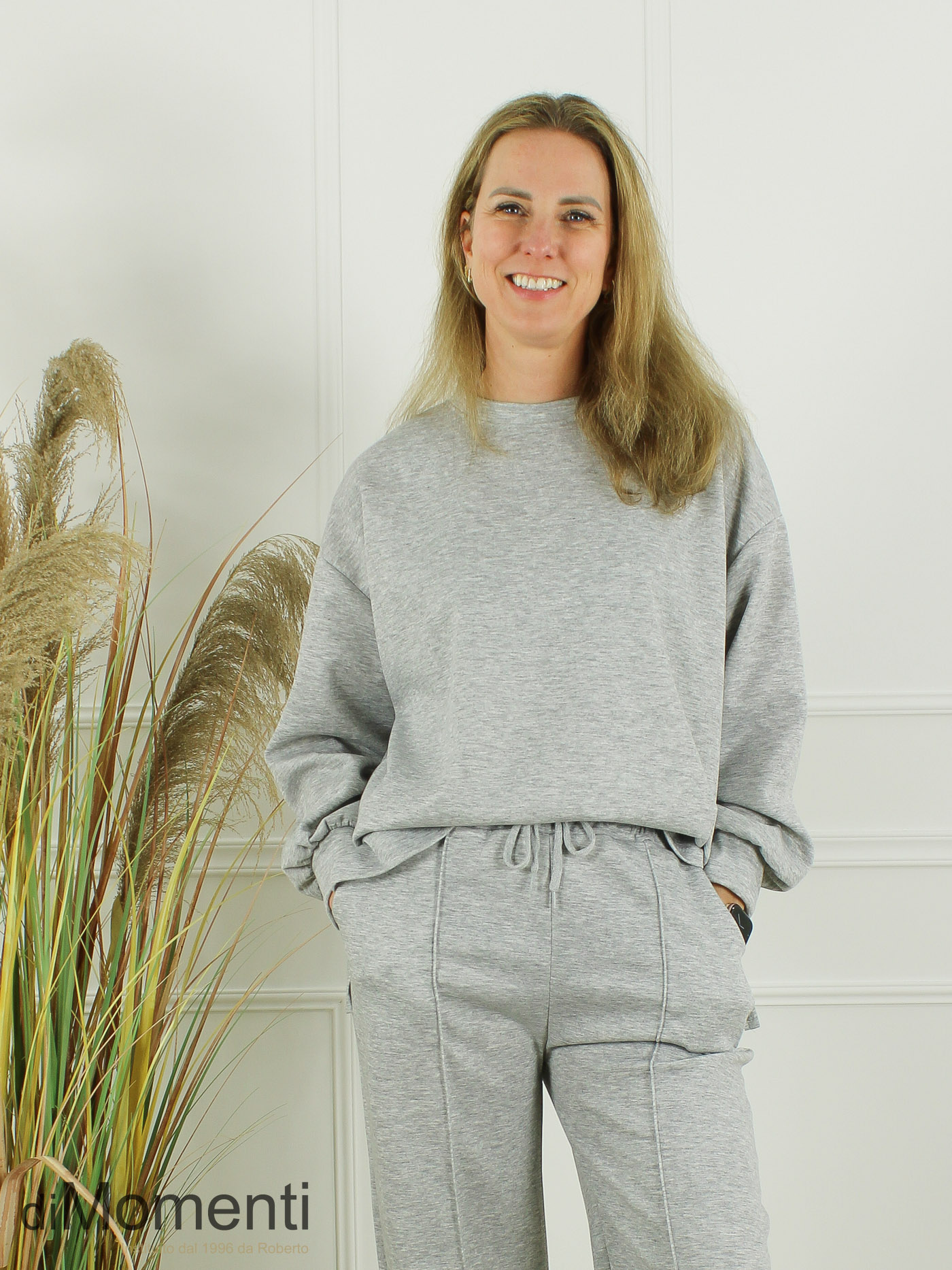 Comfy Lounge Set Mariska - Grijs Melee