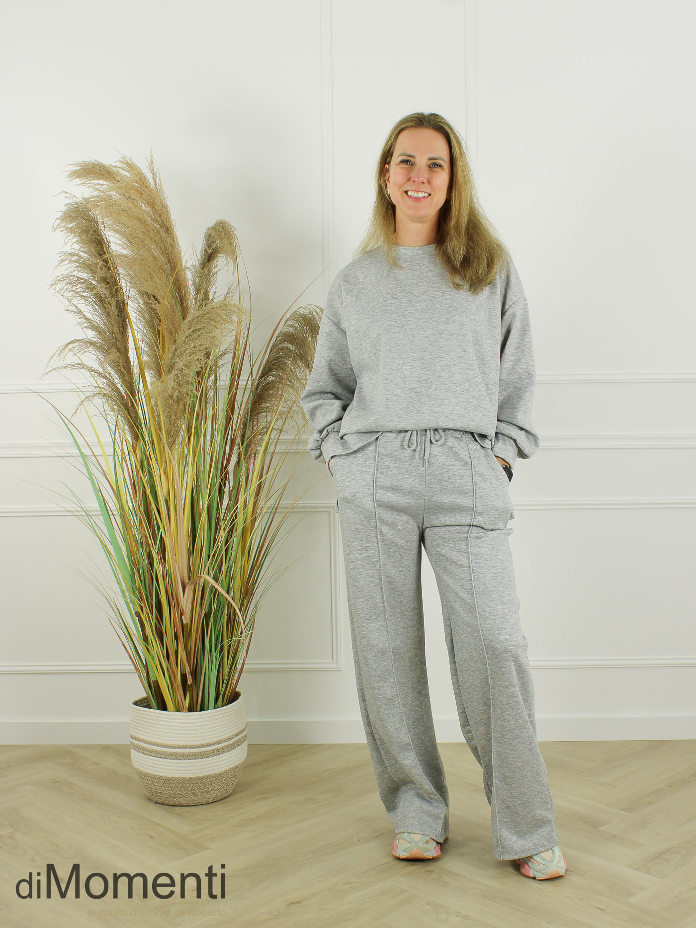 Comfy Lounge Set Mariska - Grijs Melee