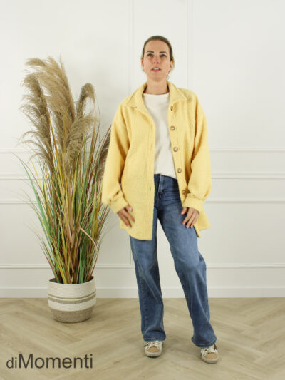 Jas / Blouse Mirella-Oversized - Geel