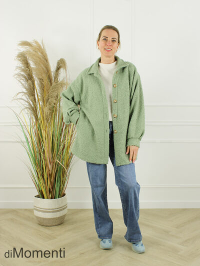 Jas / Blouse Mirella-Oversized - New Groen