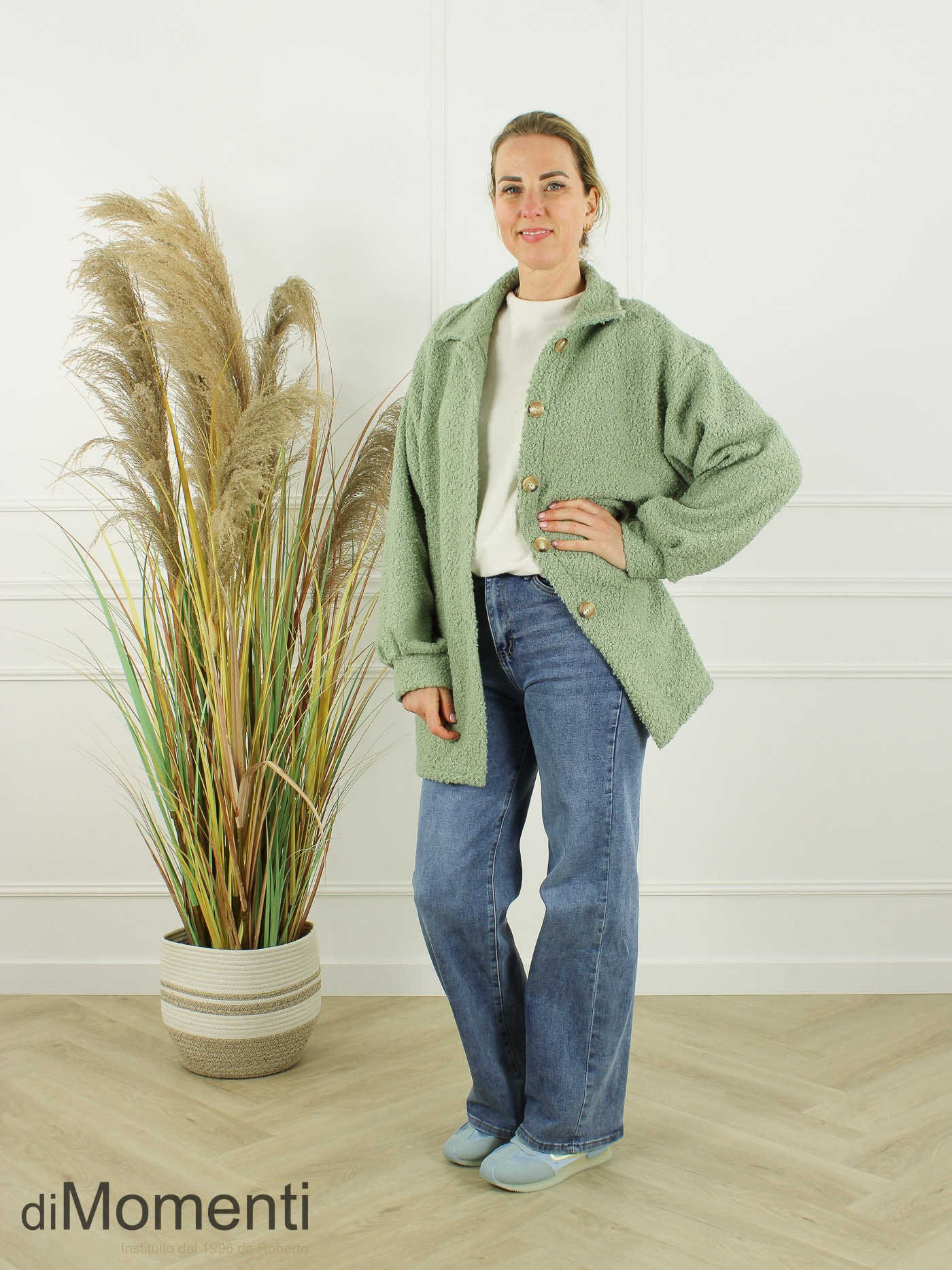 Jas / Blouse Mirella-Oversized - New Groen