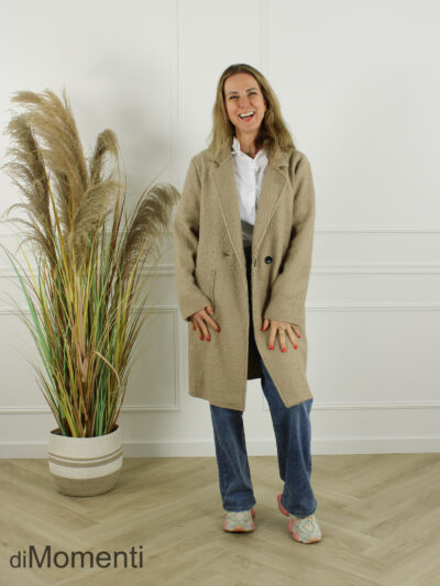 Jas / Blazer Ravenna Oversized - Licht Camel