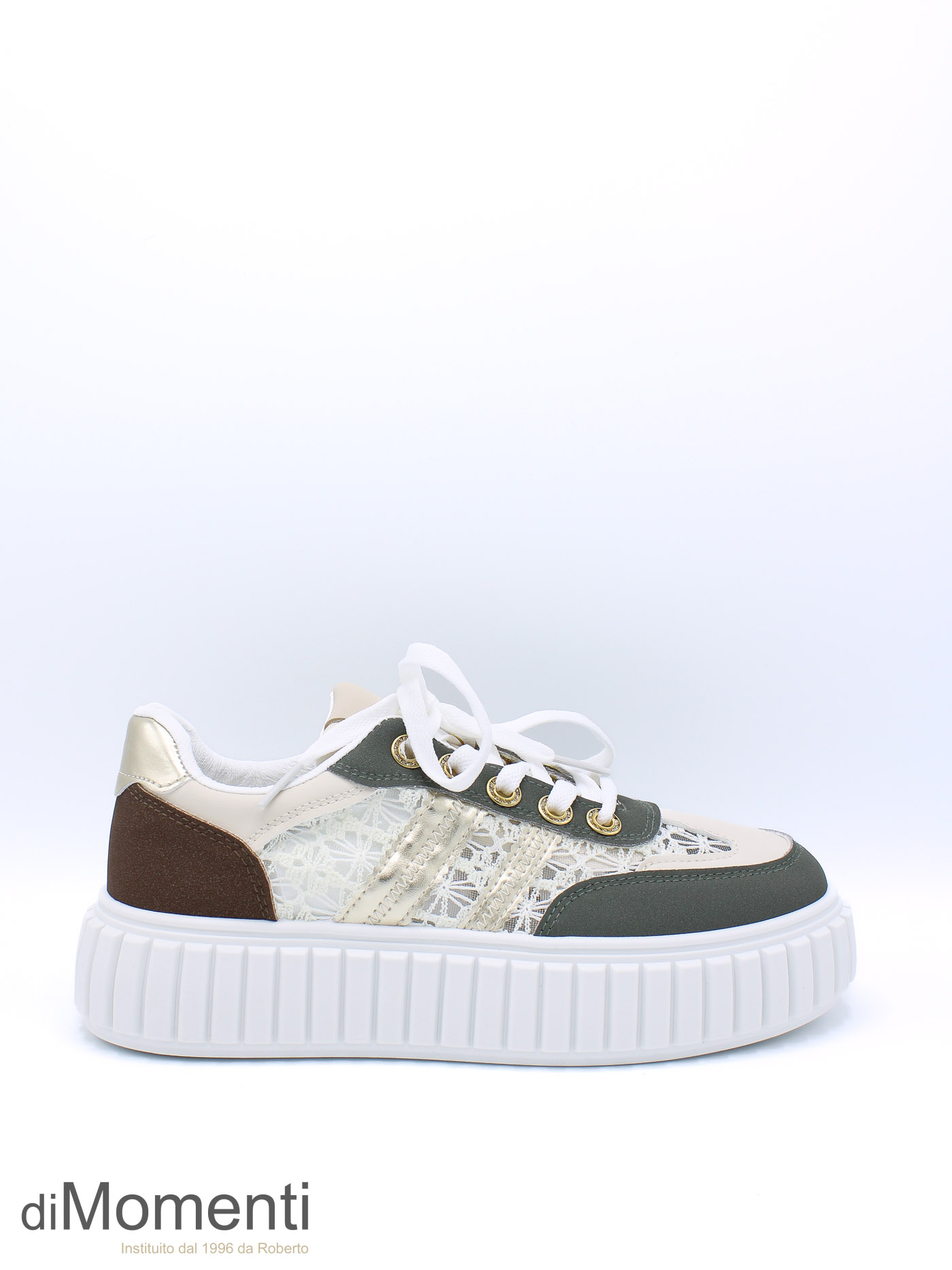 Sneaker Nudi - Army Groen