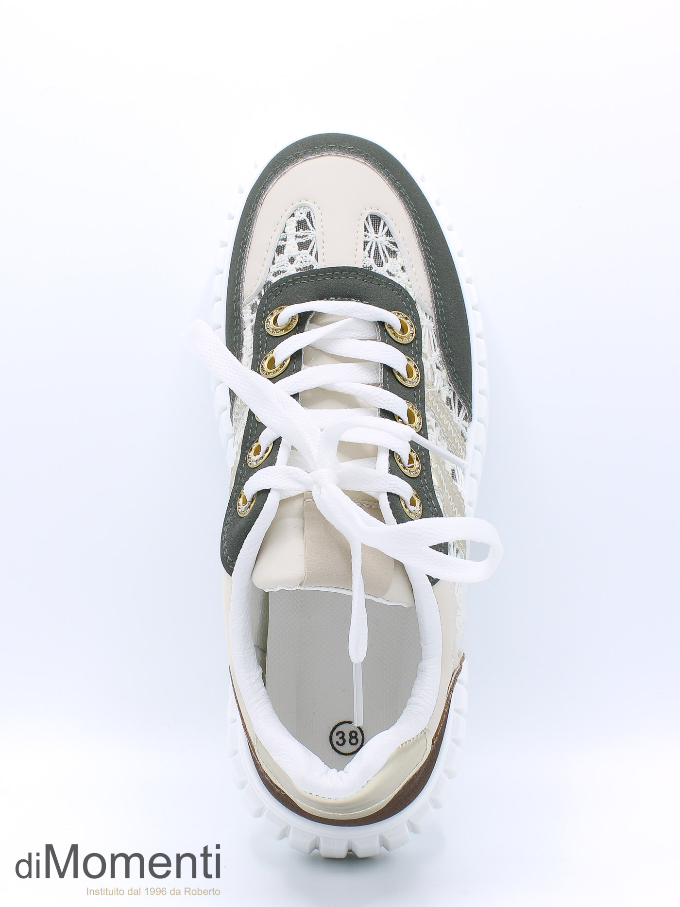 Sneaker Nudi - Army Groen