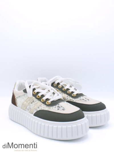 Sneaker Nudi - Army Groen