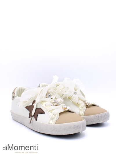 Sneaker Ster Lace - Bruin