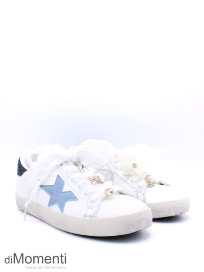 Sneaker Ster Lace - Blauw