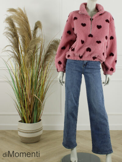 Teddy Sweater Nena - Roze