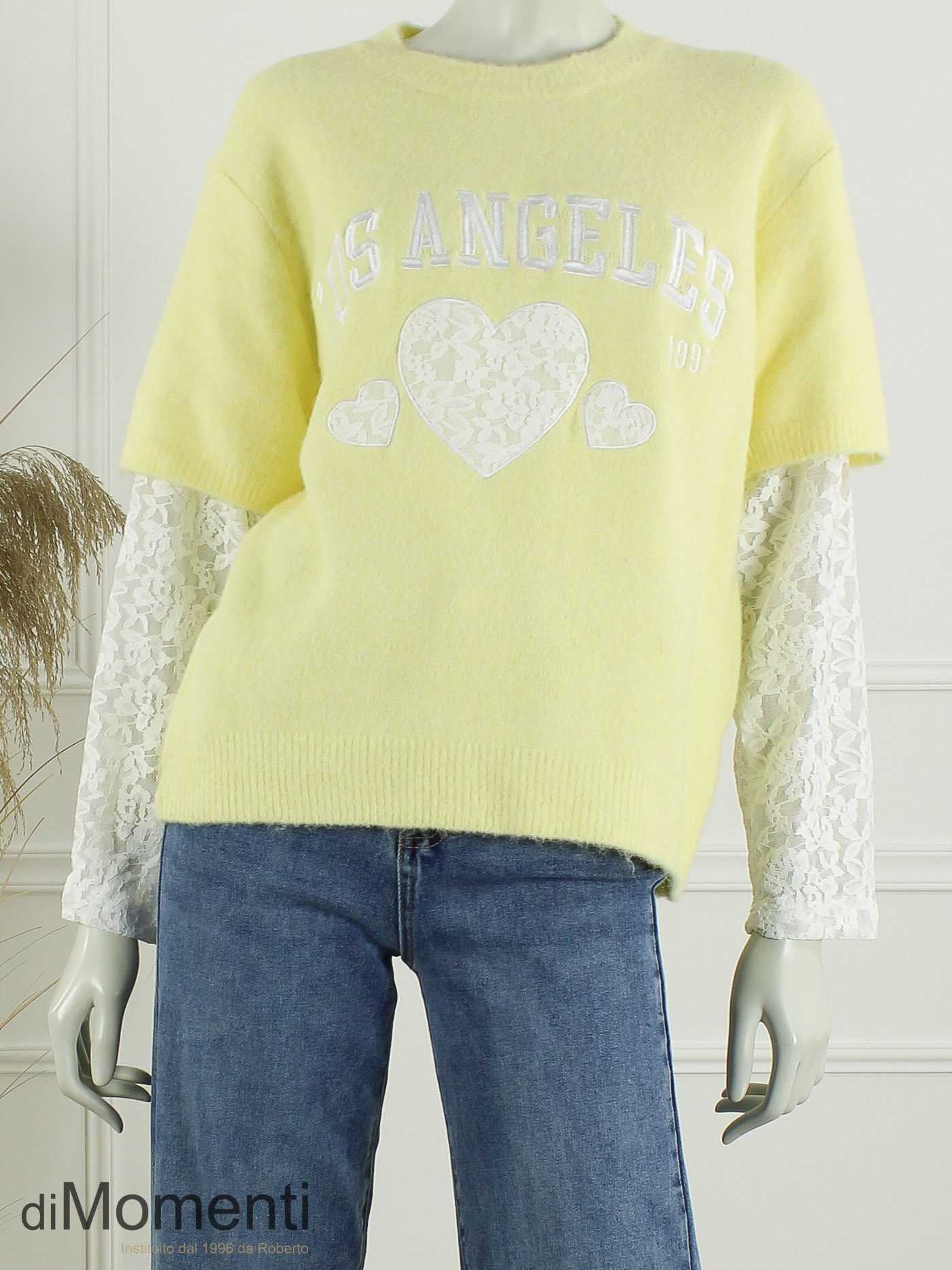 Trui LA - Licht Geel