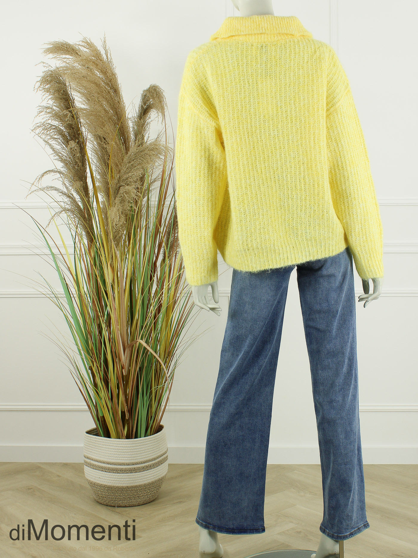 Zip Trui Hester - Geel