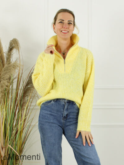 Zip Trui Hester - Geel