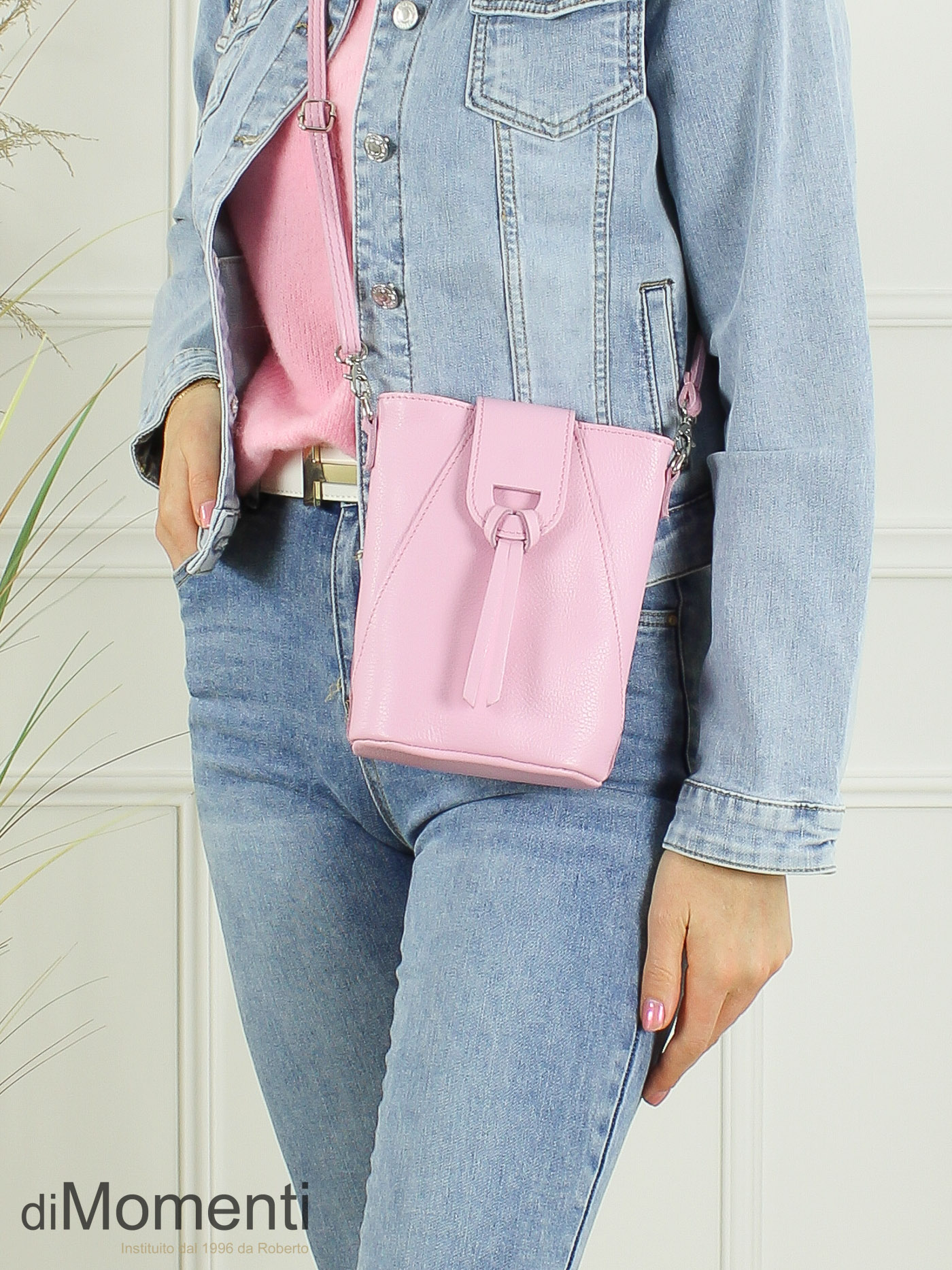 Tas Suzy - Leer Roze