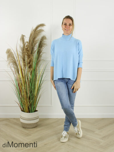 Turtle Neck Joyce - Licht Blauw