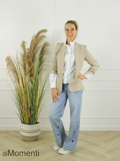 Blazer Moda - Licht Taupe