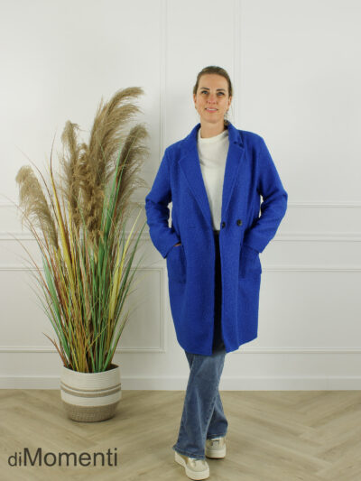 Jas / Blazer Ravenna Oversized - Kobalt Blauw