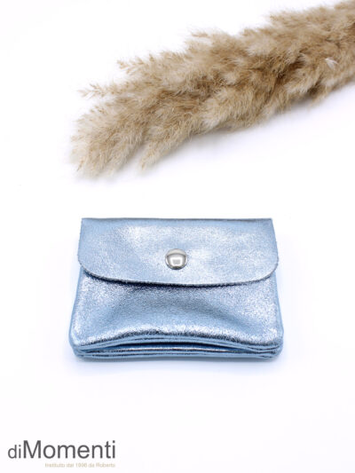 Portemonnee Lizzy - Shiny Jeans Blauw