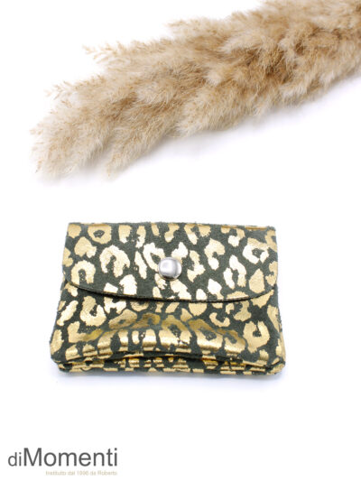 Portemonnee Lizzy - Shiny Panter Army Groen