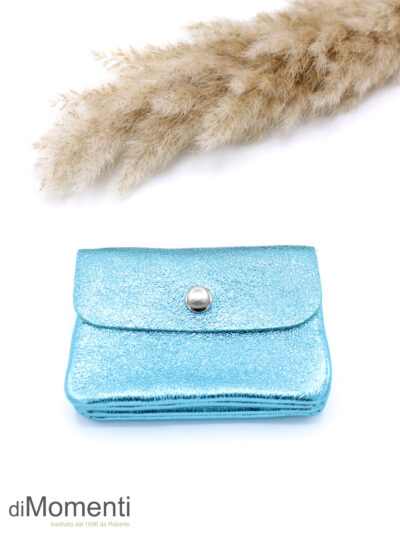 Portemonnee Lizzy - Shiny Turquoise